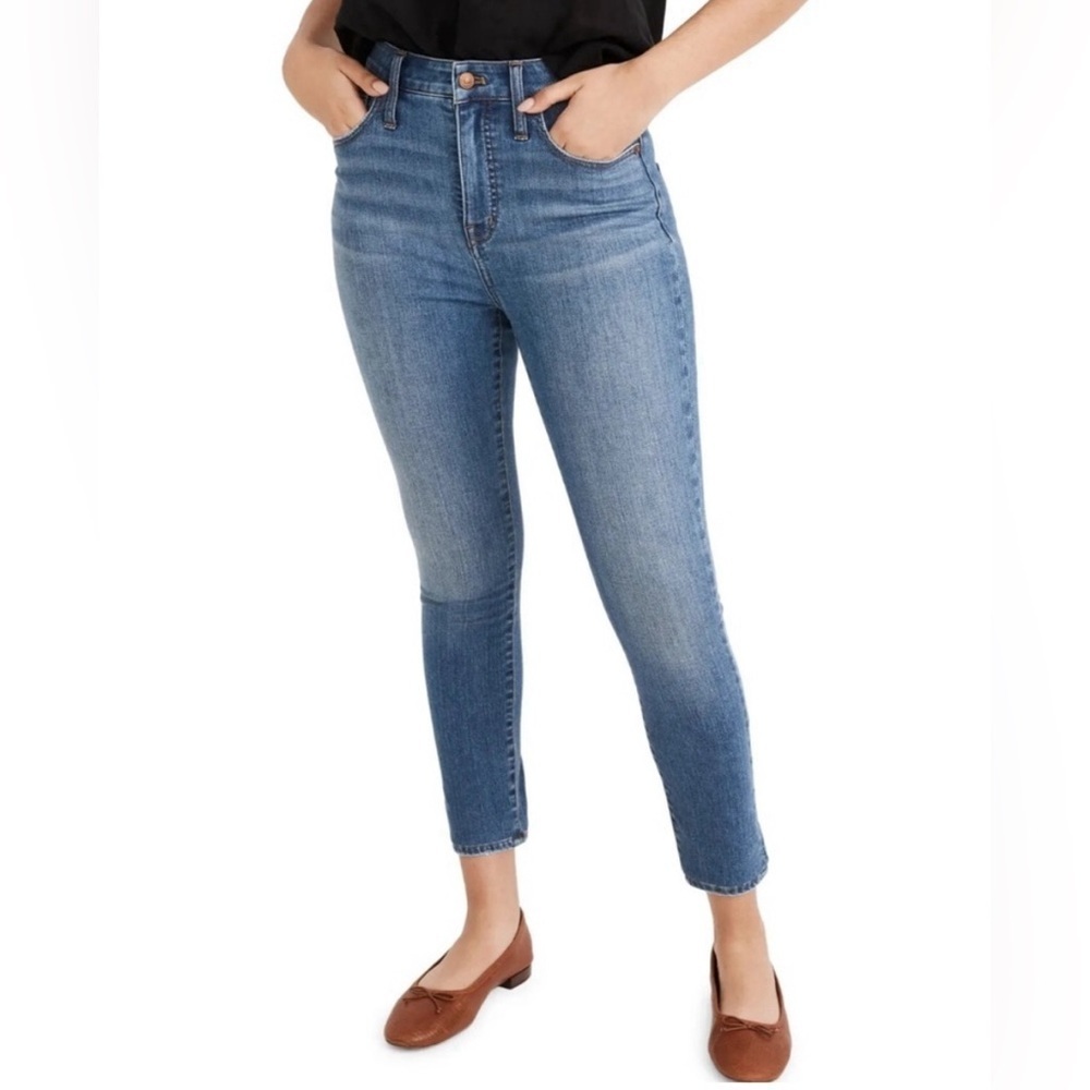 Madewell 10" High-Rise Skinny Crop Jeans Size 30 Casual